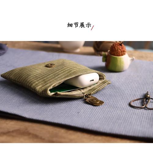 不以 招财猫饭团口金包 素色和风手工口红收纳包日式卡包零钱包
